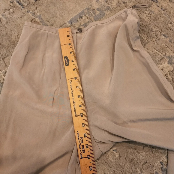 Halston 100% silk trousers - Picture 12 of 14